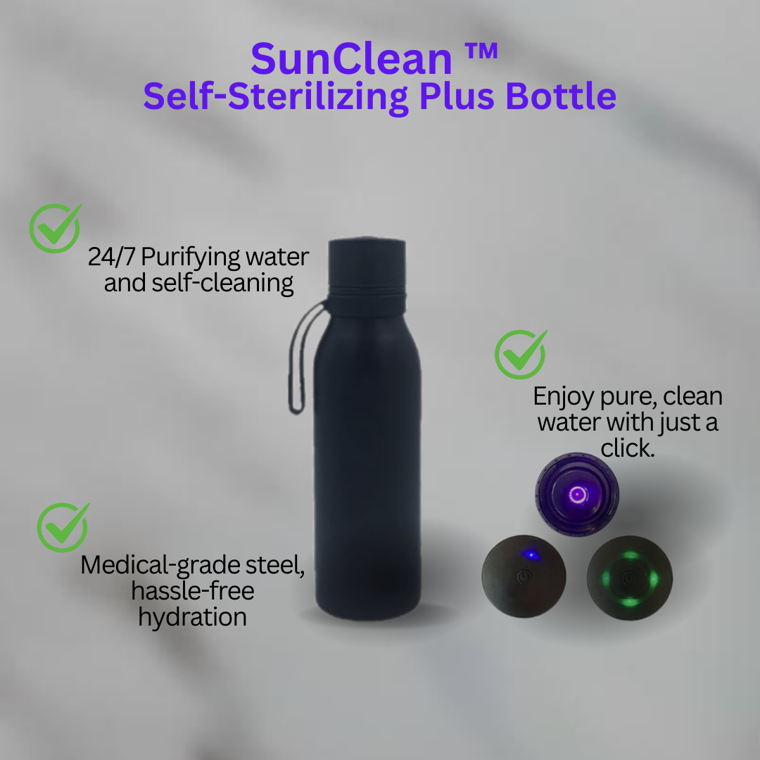 SunClean ™ Self-Sterilizing Plus Bottle