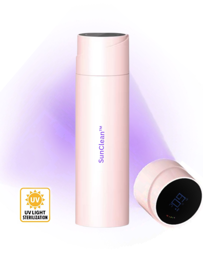 SunClean ™ Self Sterilizing Smart Bottle