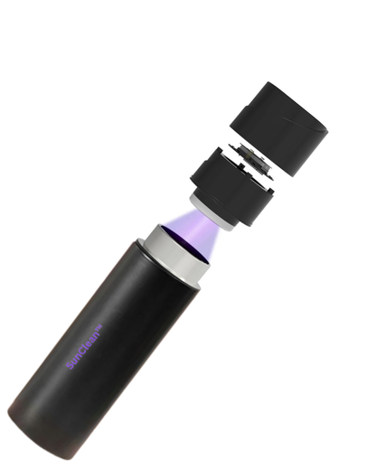 SunClean ™ Self Sterilizing Smart Bottle