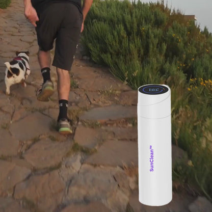 SunClean ™ Self Sterilizing Smart Bottle